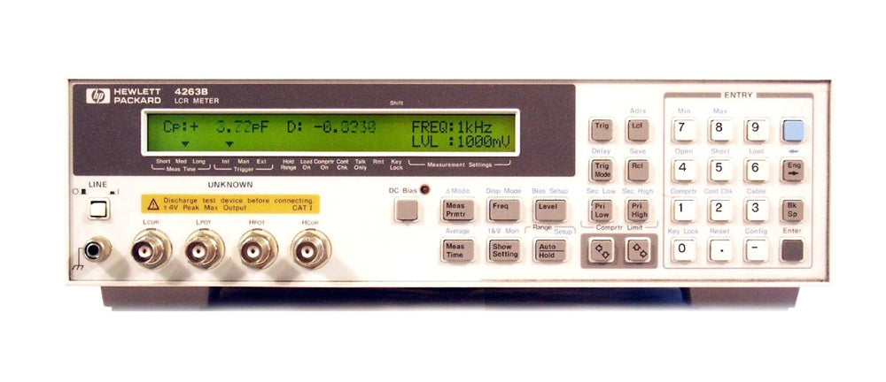 Agilent 4263B LCR Meter 100 Hz to 100 kHz (Pre-Owned)