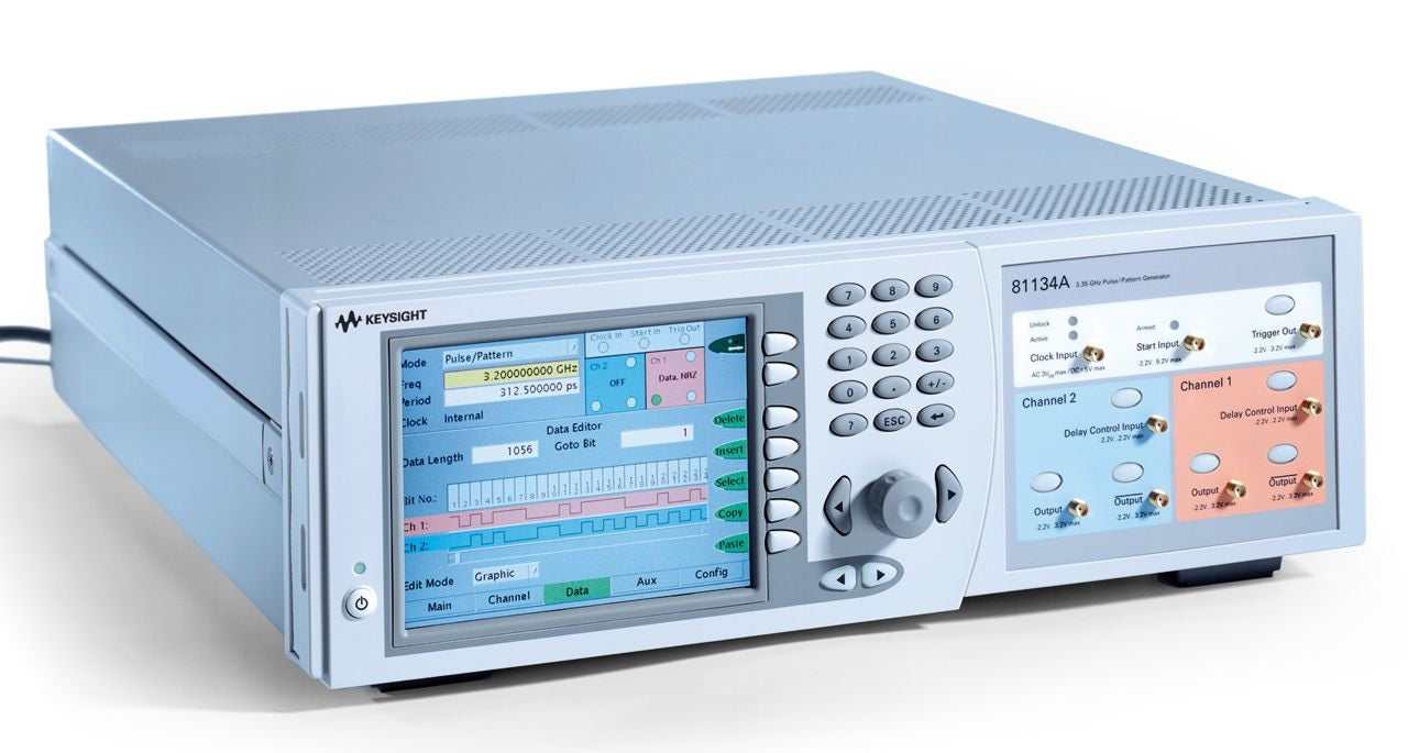 Agilent 81134A 3.35 GHz 2-Channel Pulse Pattern Generator (Pre-Owned)