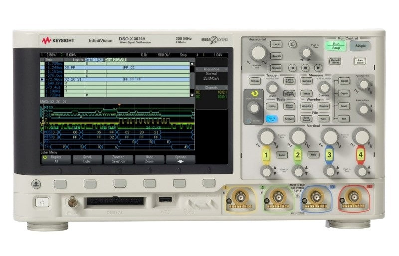 DSOX3024A Agilent Digital Oscilloscope Used