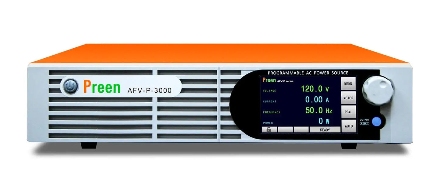 AFV-P-3000A AFV-P-1250B Preen AC Source New