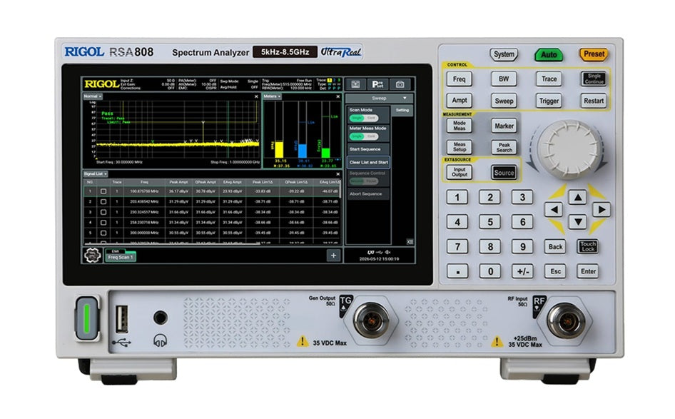 RSA808 Rigol Spectrum Analyzer NEW
