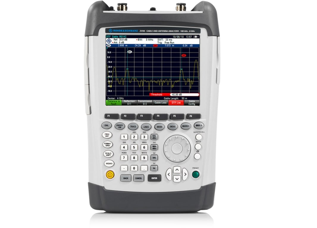 ZVH4 Rohde & Schwarz Cable and Antenna Analyzer Used