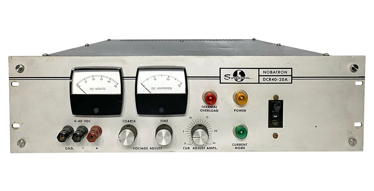 DCR40-20A Sorensen DC Power Supply Used