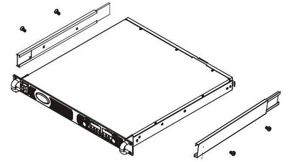 Agilent N5740A Rack Mount Slide Kit for N8700 / N5700 Series Power Supplies (Pre-Owned)