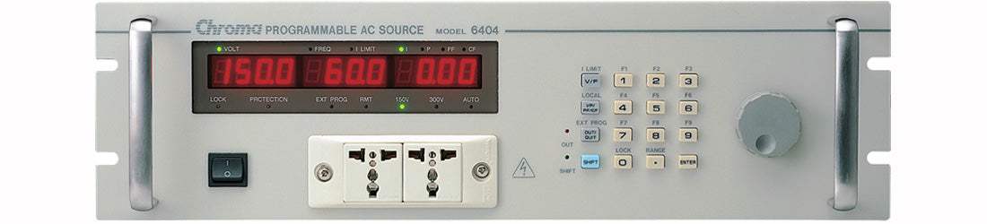 6404 Chroma AC Source Used