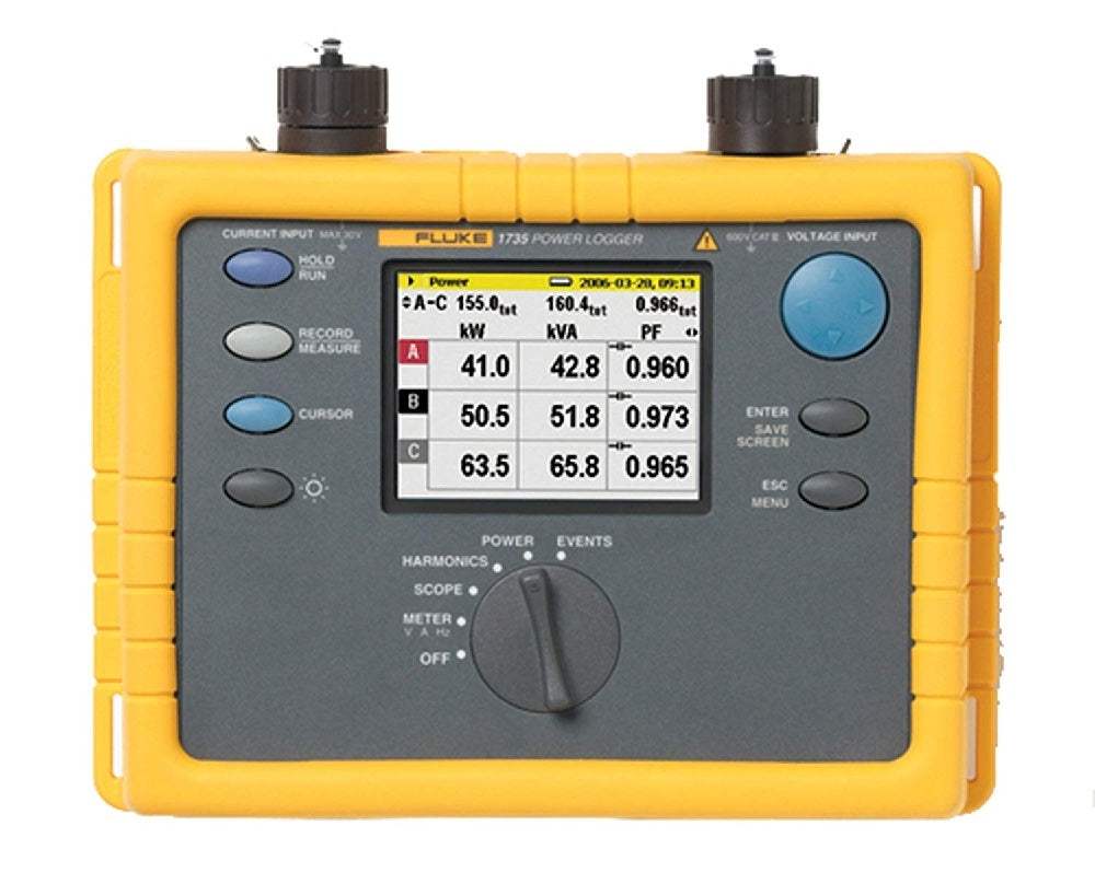 1735 Fluke Power Analyzer