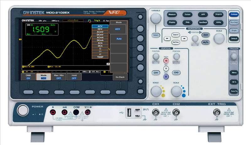 MDO-2102EX Instek Mixed Domain Oscilloscope
