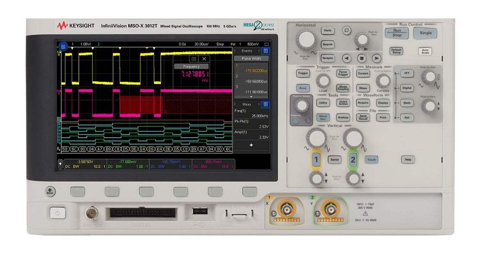 MSOX3012T Agilent Mixed Signal Oscilloscope Used