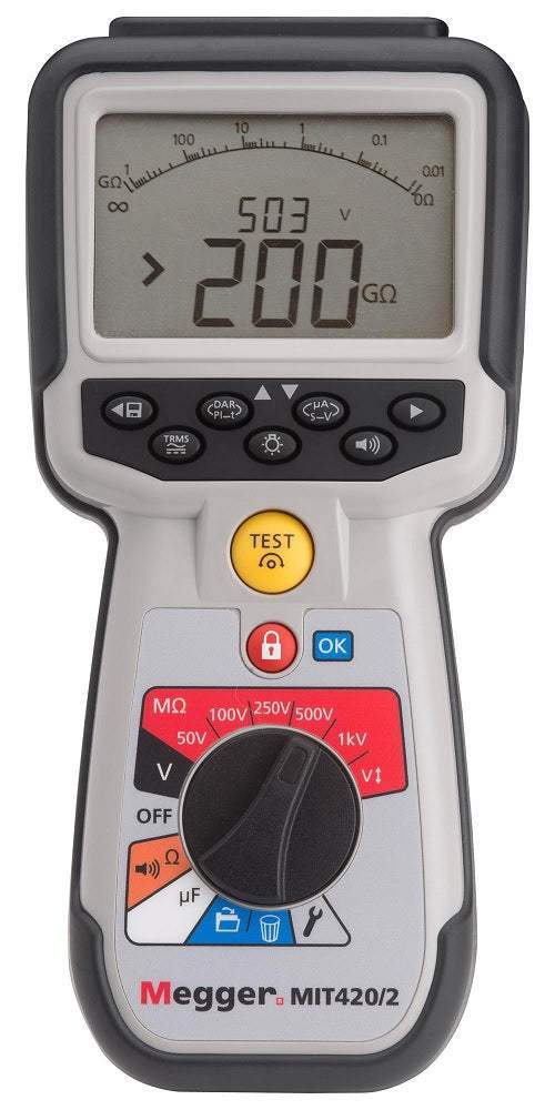 MIT420/2 Megger Insulation Used