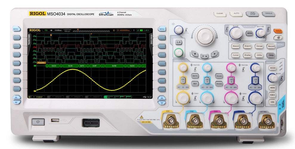 MSO4034 Rigol Mixed Signal Oscilloscope Used