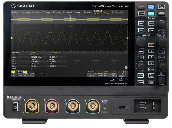SDS1104X HD Siglent Digital Oscilloscope