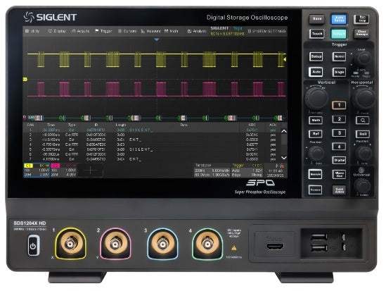 SDS1202X HD Siglent Digital Oscilloscope New