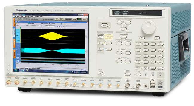 AWG7122C Tektronix 9.6 GHz Arbitrary Waveform Generator Used – ValueTronics