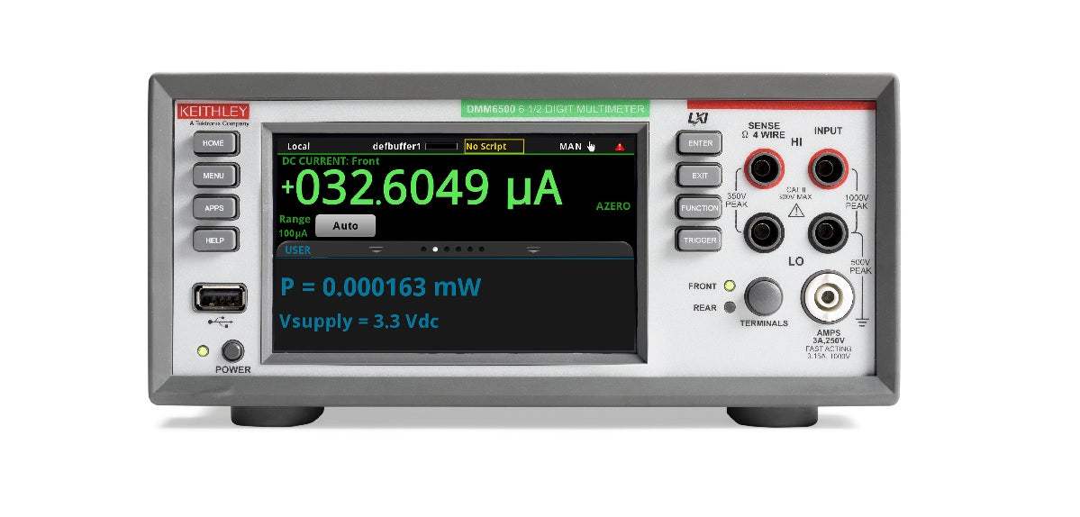 KEITHLAY DMM6500 6.5桁 デジタルマルチメーター校正有効 Keithley DMM6500 6½-Digit Bench/System Digital Multimeter