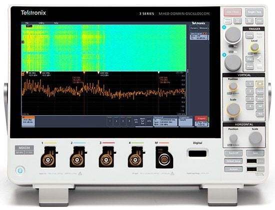 MDO34 3-BW-350 Tektronix Mixed Domain Oscilloscope Used