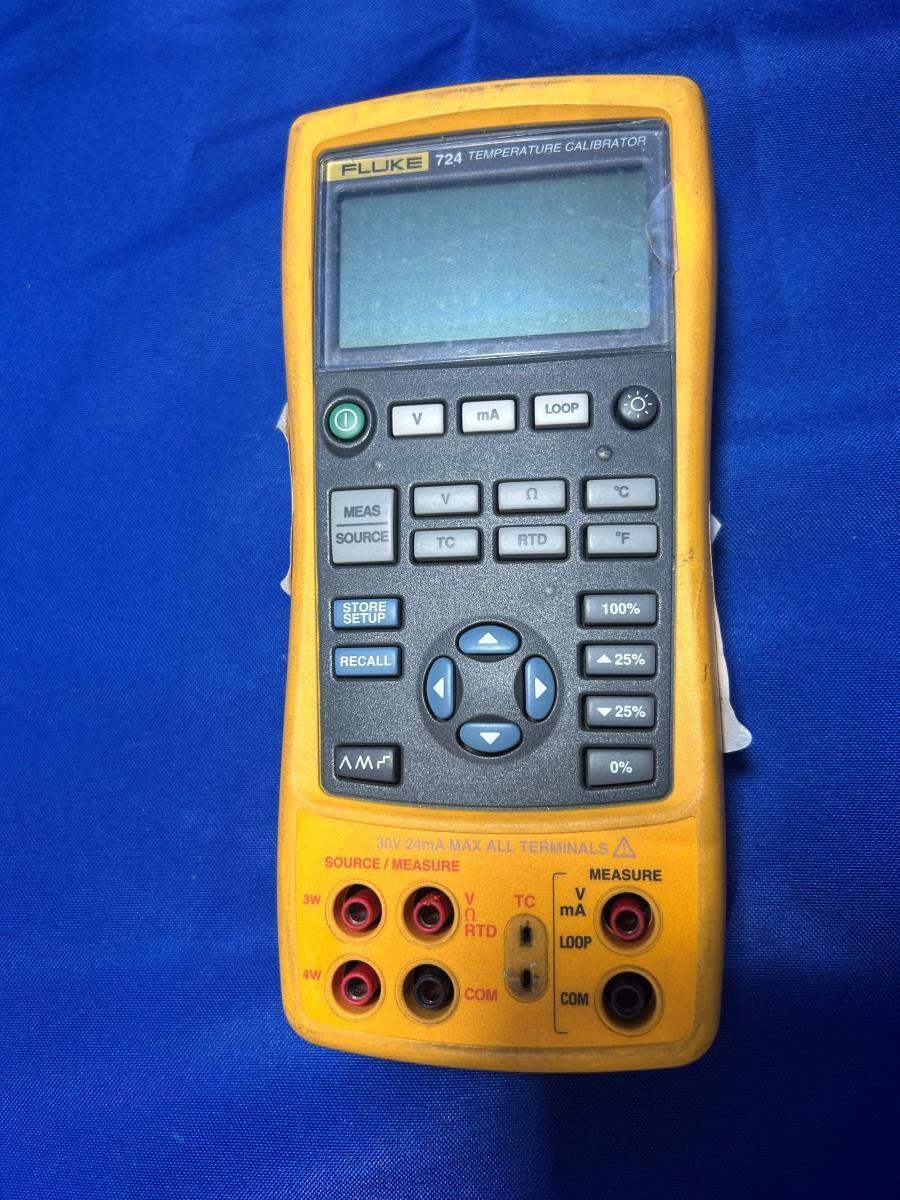 724 Fluke Temperature Calibrator Parts Unit