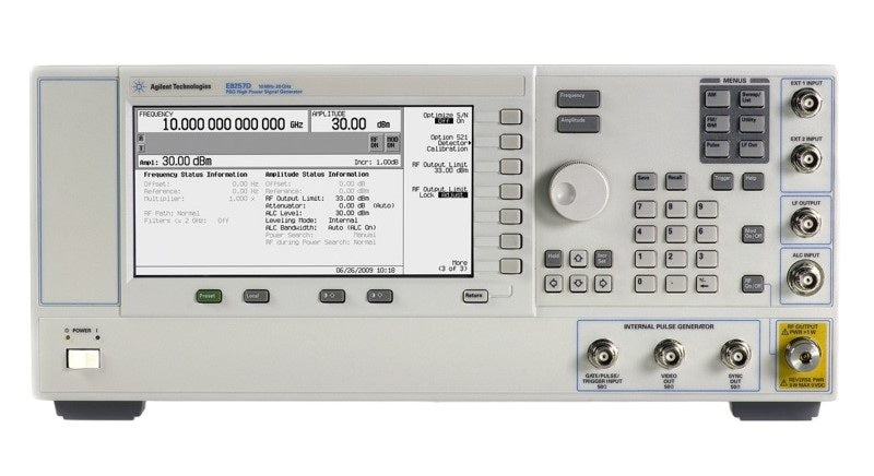 Agilent E8257D PSG Analog Signal Generator (Pre-Owned)