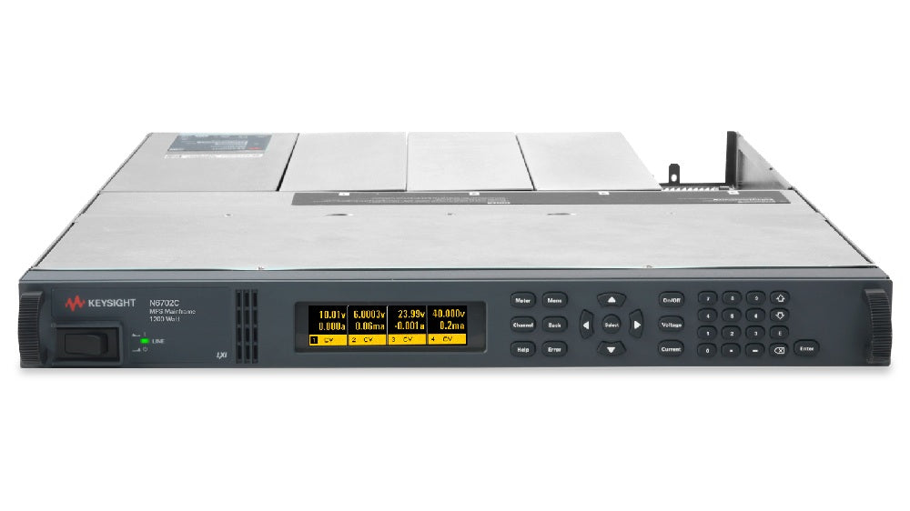 Keysight N6700C Low-Profile Modular Power System Mainframe (400 W) (Pre-Owned)