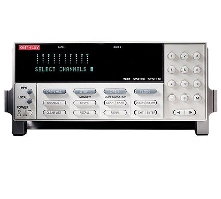7001 Keithley Data Logger Used