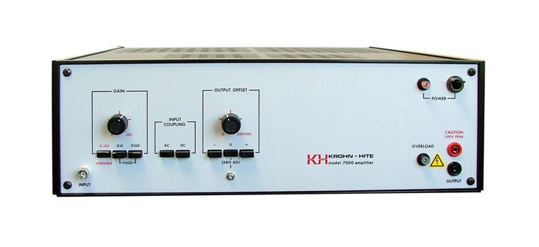 7500 Krohn Hite RF Amplifier Used