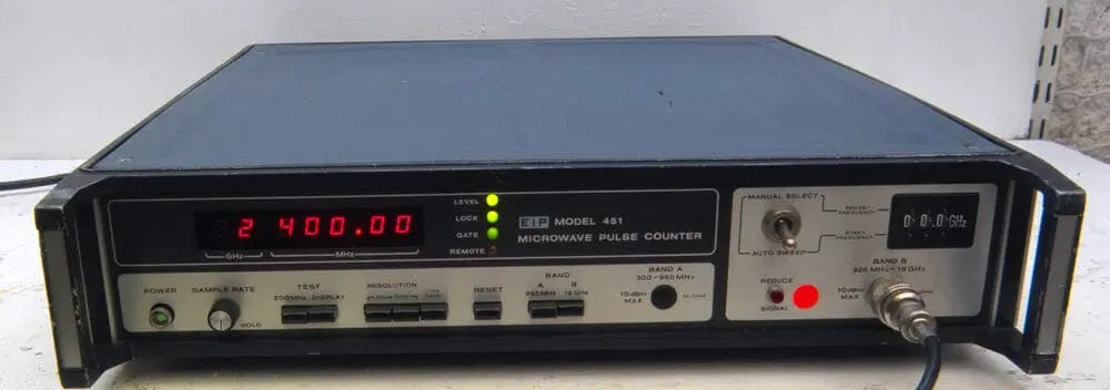 451 EIP Microwave Frequency Counter Used