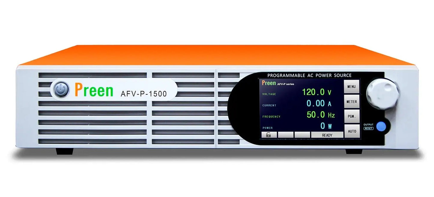 AFV-P-1500B Preen AC Source New