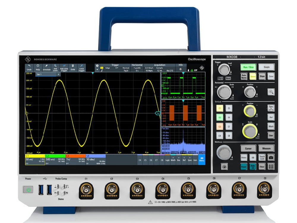 MXO38-1PK Rohde & Schwarz Digital Oscilloscope NEW