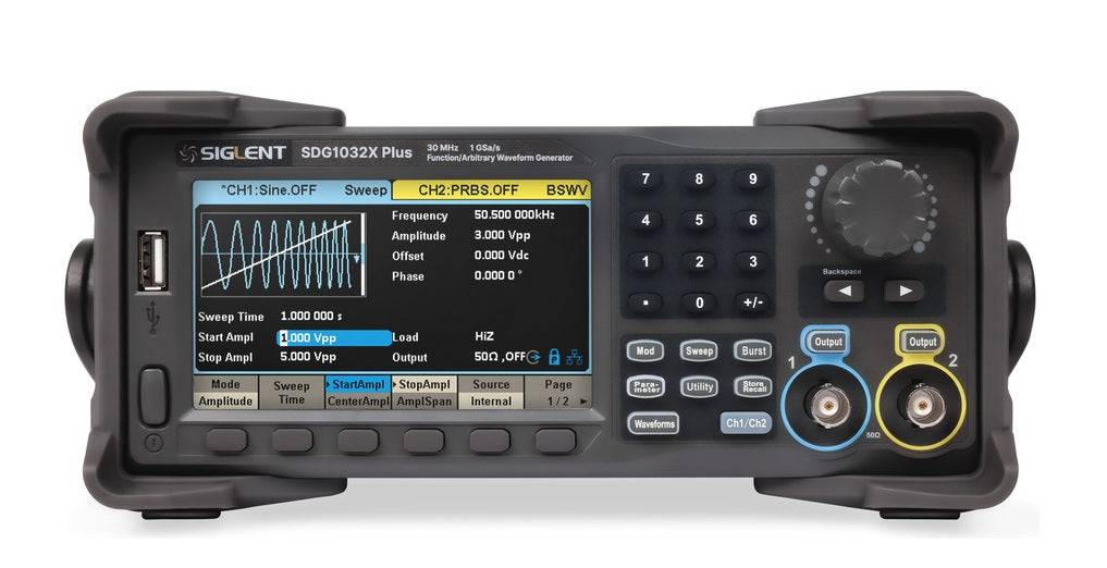 SDG1032X PLUS Siglent Arbitrary Waveform Generator New