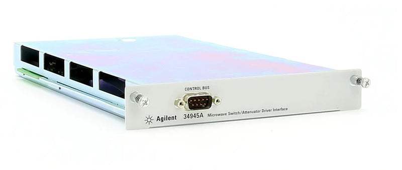 Keysight 34945A Microwave Switch/Attenuator Driver Module for 34980A (Pre-Owned)
