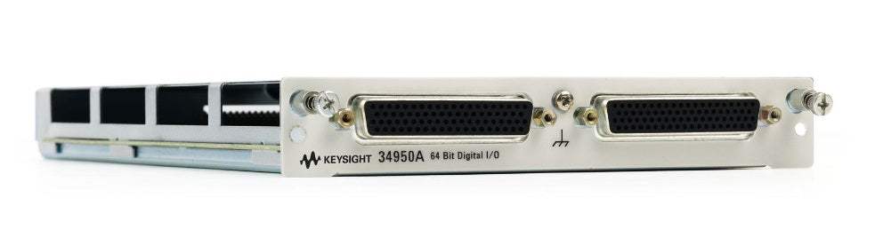 Keysight 34950A 64-Bit Digital I/O Module with Memory and Counter for 34980A (Pre-Owned)