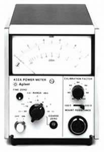 432A Agilent RF Power Meter