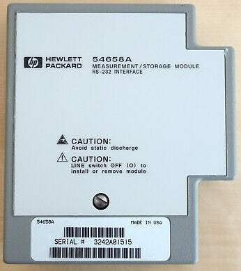 54658A Agilent Module Used