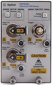 Agilent 54754A Differential TDR Module with Dual 18 GHz Channels (Pre-Owned)