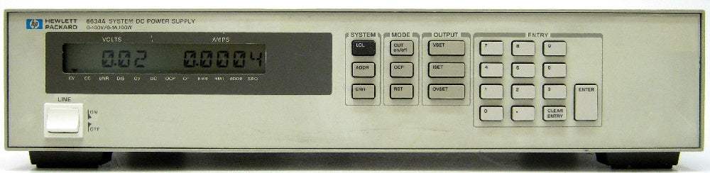 6634A Agilent DC Power Supply Used