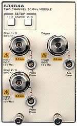 Agilent 83484A Dual Channel 50 GHz Electrical Module (Pre-Owned)