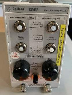 Agilent 83496B Clock Recovery Plug-in Module, 50 Mb/s to 7.1 Gb/s (Pre-Owned)