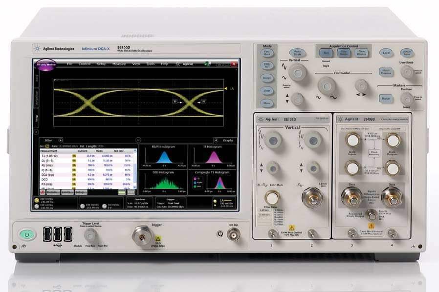 Keysight 86100D DCA-X Wide Bandwidth Oscilloscope Mainframe (Pre-Owned)