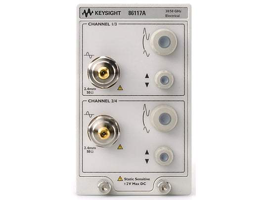 Agilent 86117A Dual 50 GHz Electrical Plug-in Module (Pre-Owned)