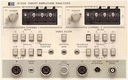 8755C Agilent Network Analyzer Used