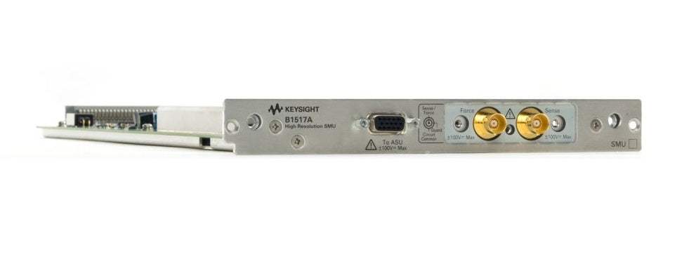 Keysight B1517A 100 V/0.1 A High Resolution Source/Monitor Unit (HRSMU) Module (Pre-Owned)