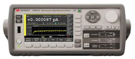 Keysight B2987A 1000 V Battery-Operated Electrometer (Pre-Owned)