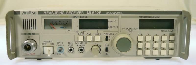 ML522F Anritsu Receiver Used