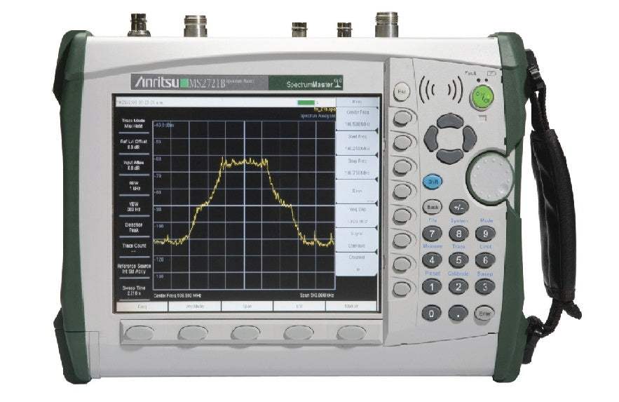 MS2721B Anritsu Spectrum Analyzer Used