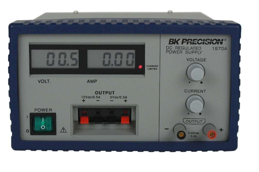 1670A B&K Precision DC Power Supply Used