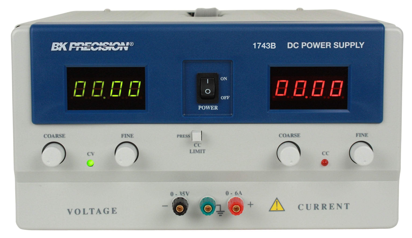 1743B B&K Precision DC Power Supply Used