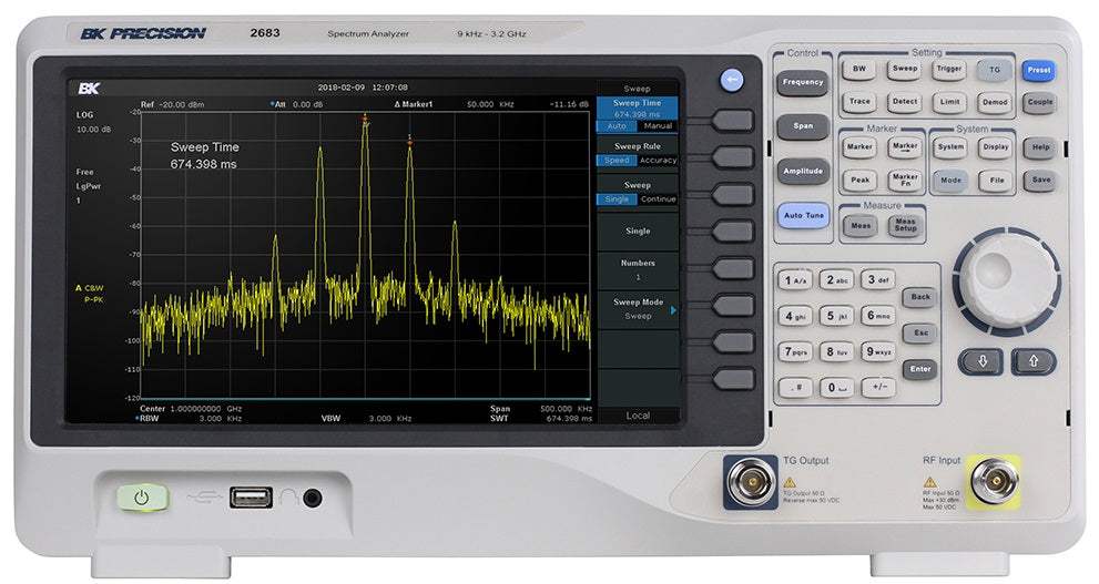 2683 BK Precision Spectrum Analyzer