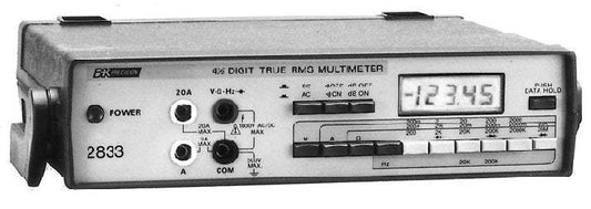 2833 B&K Precision Multimeter Used