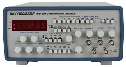 4040A B&K Precision Function Generator Used