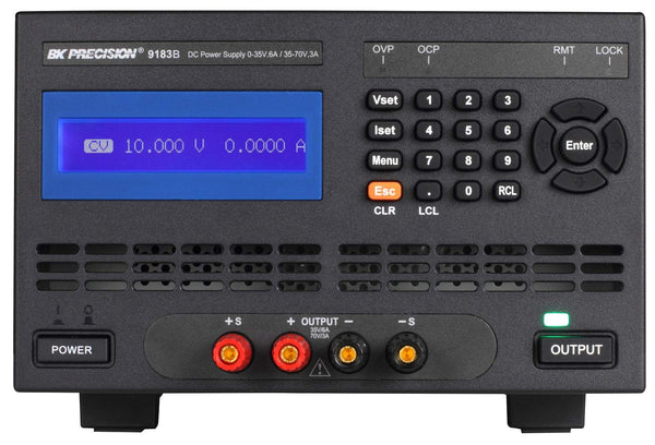 B&K Precision 9183B 210W Programmable Dual-Range DC Power Su