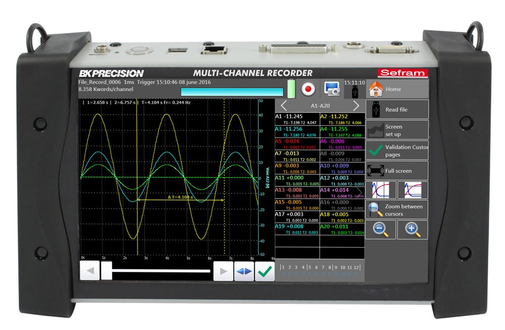 DAS220-BAT BK Precision Recorder